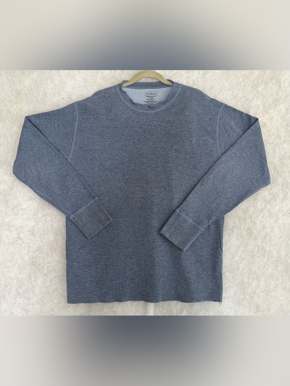 L.L. Bean Men's Crewneck Sweatshirt - Slate Blue (SKU650)
